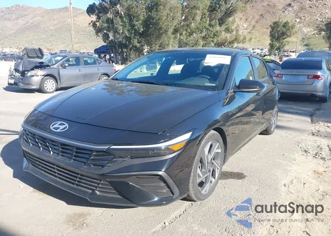 2025 Hyundai Elantra Sel Sport from USA, damaged, VIN KMHLM4DG2SU869500